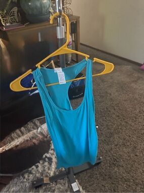 Women’s Turquoise Racerback Tank Top